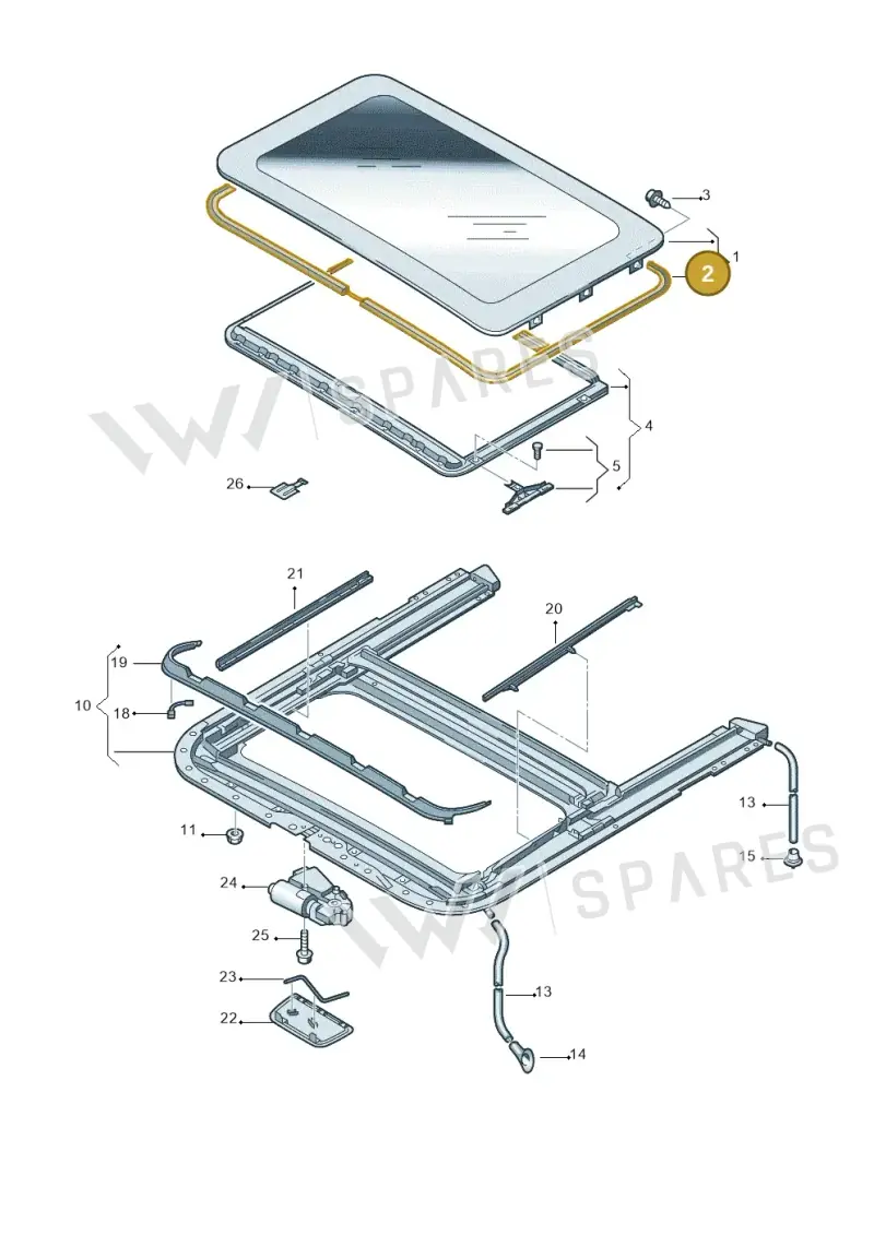 6X0877209 — Skoda FABIA/COMBI            05> (2004-) diagram 219877100, position 2