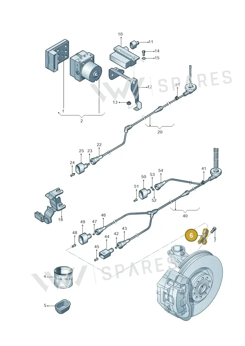 7H0927803 — Skoda OCTAVIA           "CN."07> (2007-) diagram 617927000, position 6