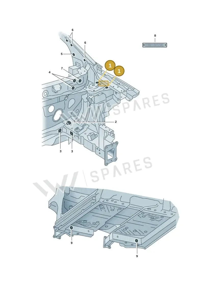 7L0899181 — Skoda Enyaq (2020-) diagram 50a803100, position 1