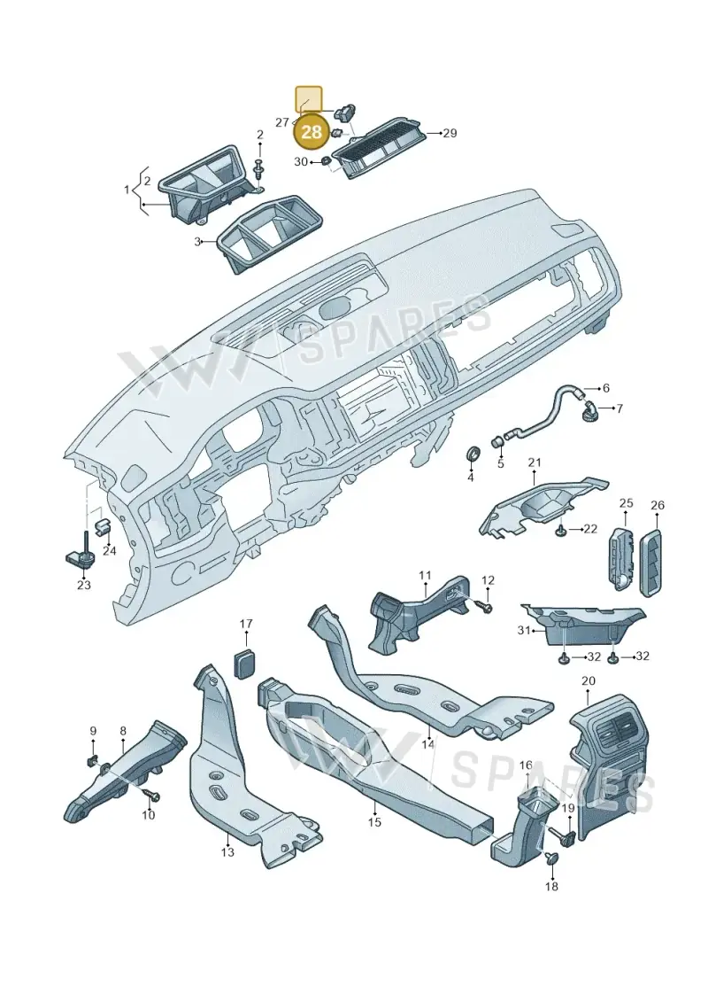 7L0907323 — Skoda Kodiaq (2024-) diagram 804819300, position 28