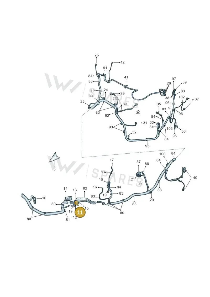 7L0972762 — Skoda Superb (2013-2015) diagram 632971940, position 11