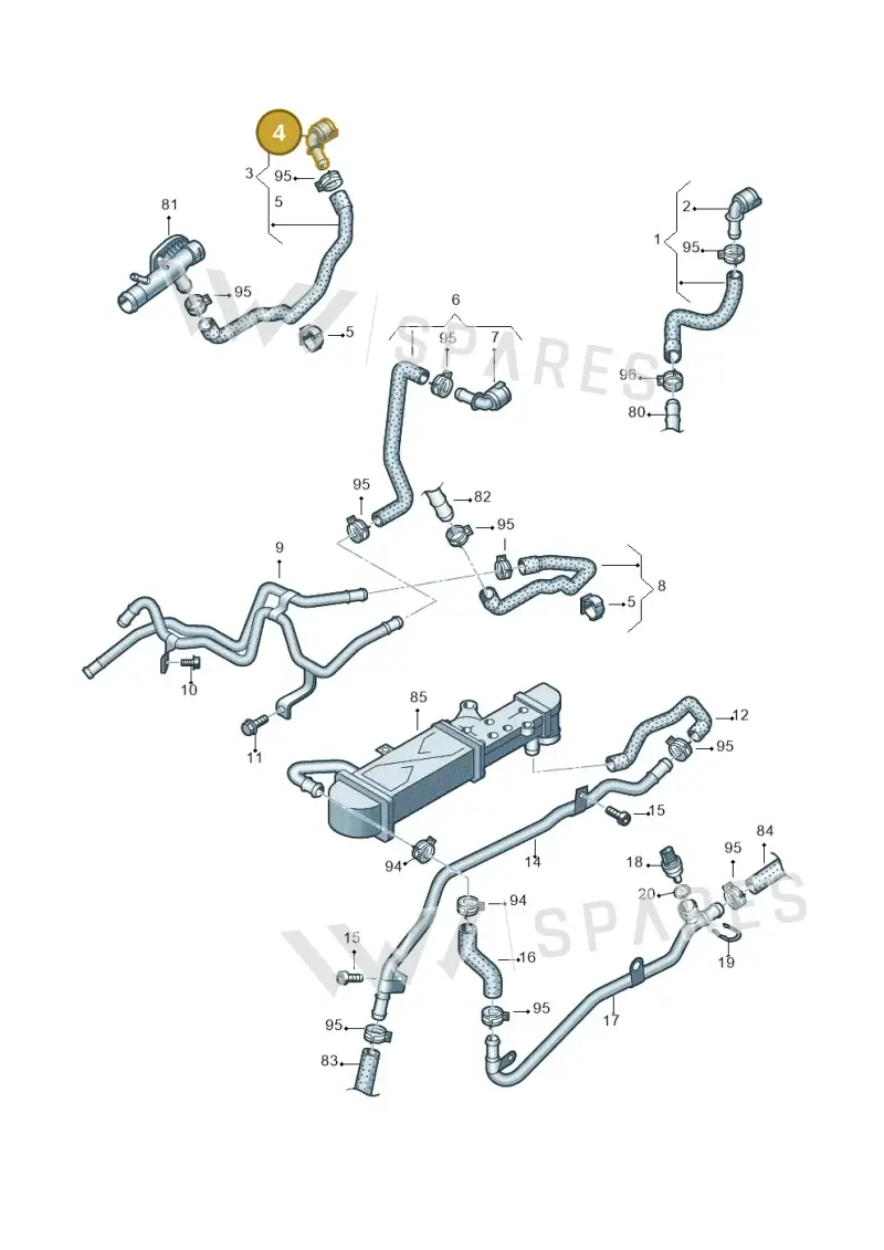 7M0122291 — Skoda Yeti (2013-2017) diagram 649121510, position 4
