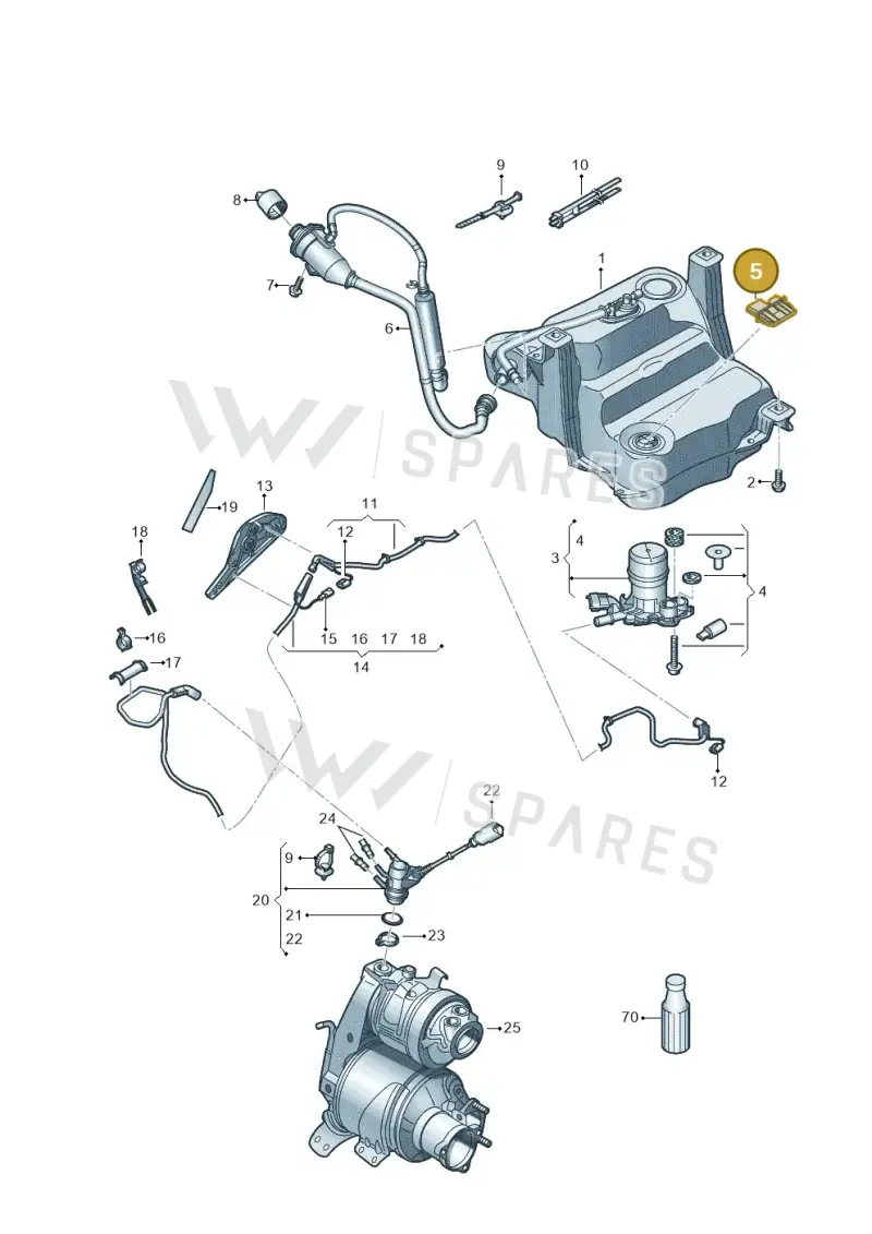 7N0941329 — Skoda Superb Combi (2015-2024) diagram 793253560, position 5