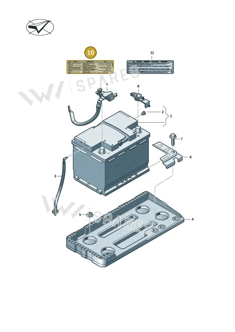 7P0010804Q — Skoda Superb Combi (2023-) diagram 3j0915020, position 10