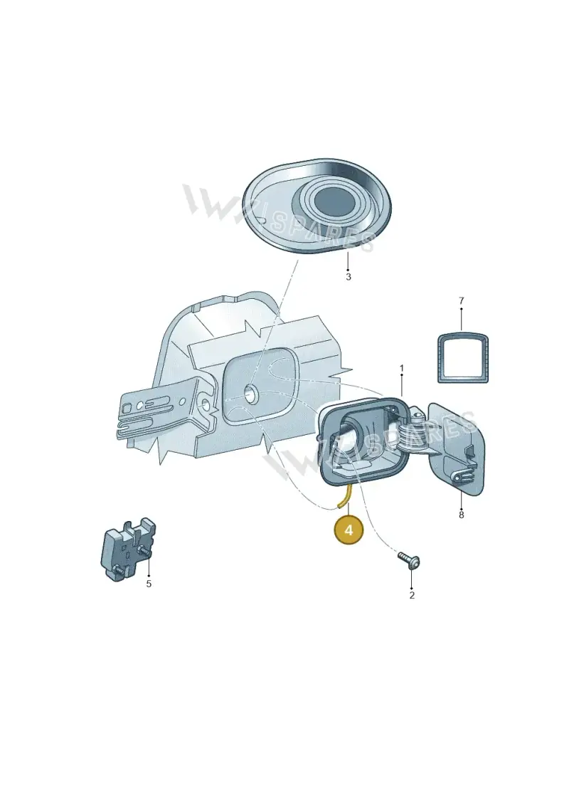 893809937 — Skoda Octavia (2017-2020) diagram 753809500, position 4