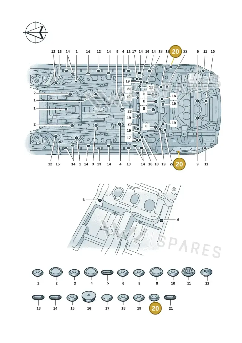 8D0803583L — Skoda Kodiaq (2024-) diagram 57h803501, position 20