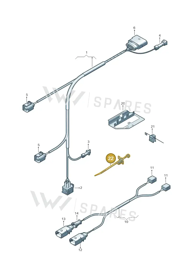 8E0971818A — Skoda SUPERB                 02> (2001-) diagram 265971800, position 22