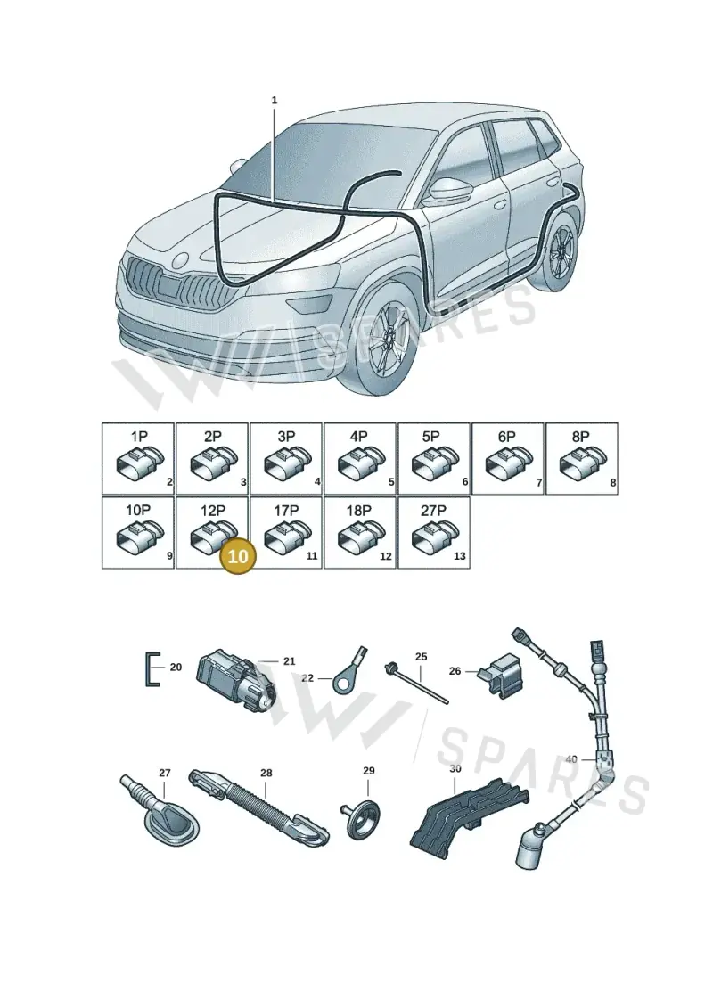 8E0972112 — Skoda Kodiaq (2018-2022) diagram 804971084, position 10