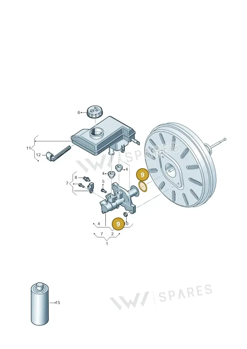 8K0611243 — Skoda Kamiq (2019-) diagram 837611000, position 9