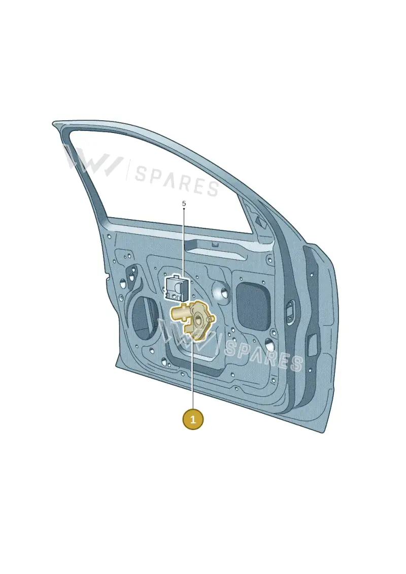 8K0959812A — Skoda Yeti (2013-2017) diagram 632959100, position 1