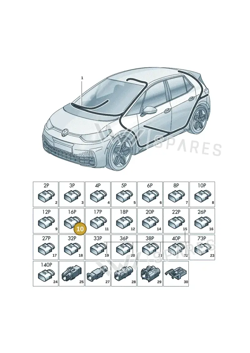 8K0972416 — Skoda Enyaq (2020-) diagram 10a971090, position 10