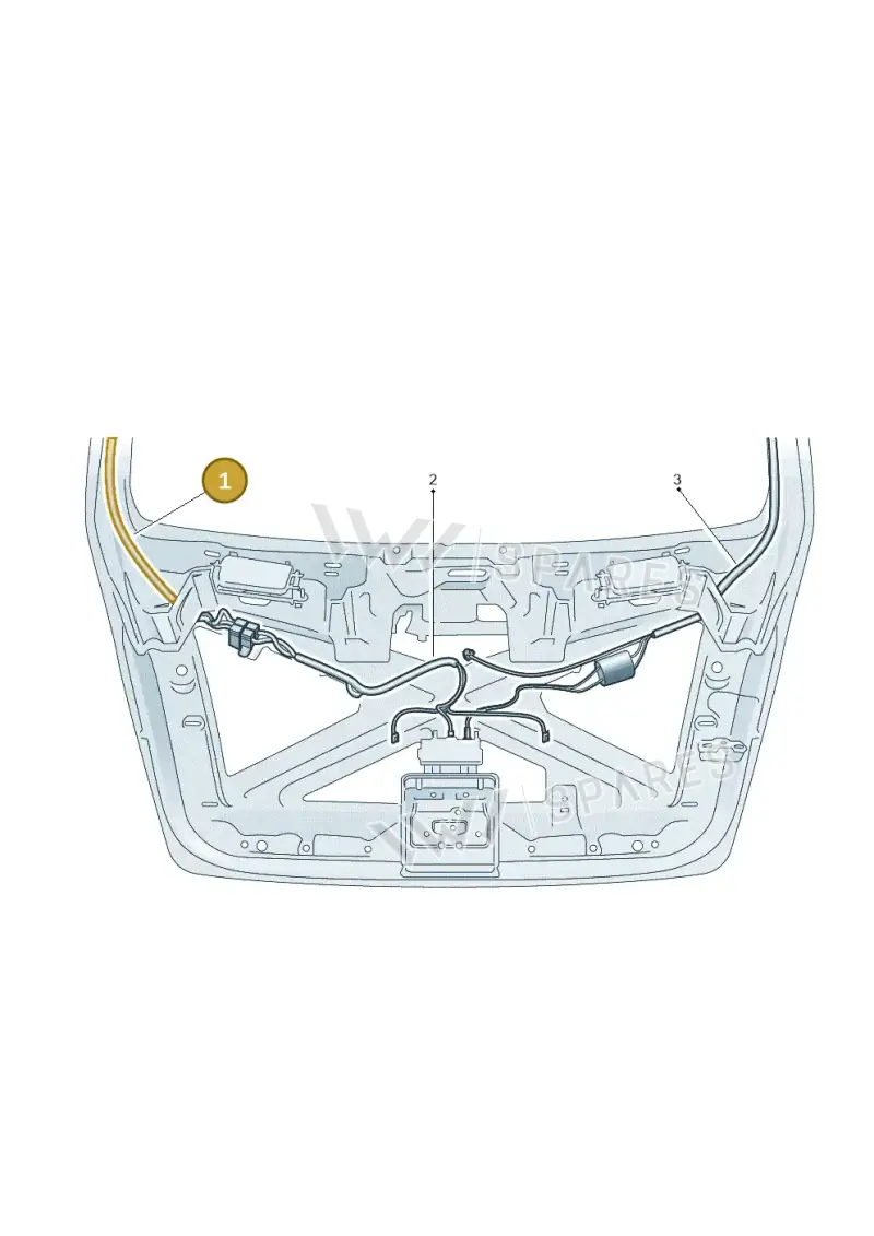 8K0972974 — Skoda Octavia (2017-2020) diagram 753972500, position 1
