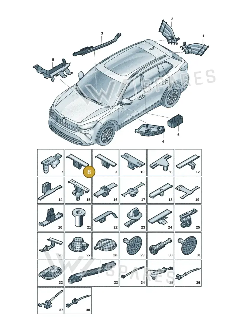 8L0971848D — Skoda Kodiaq (2024-) diagram 57x972001, position 8