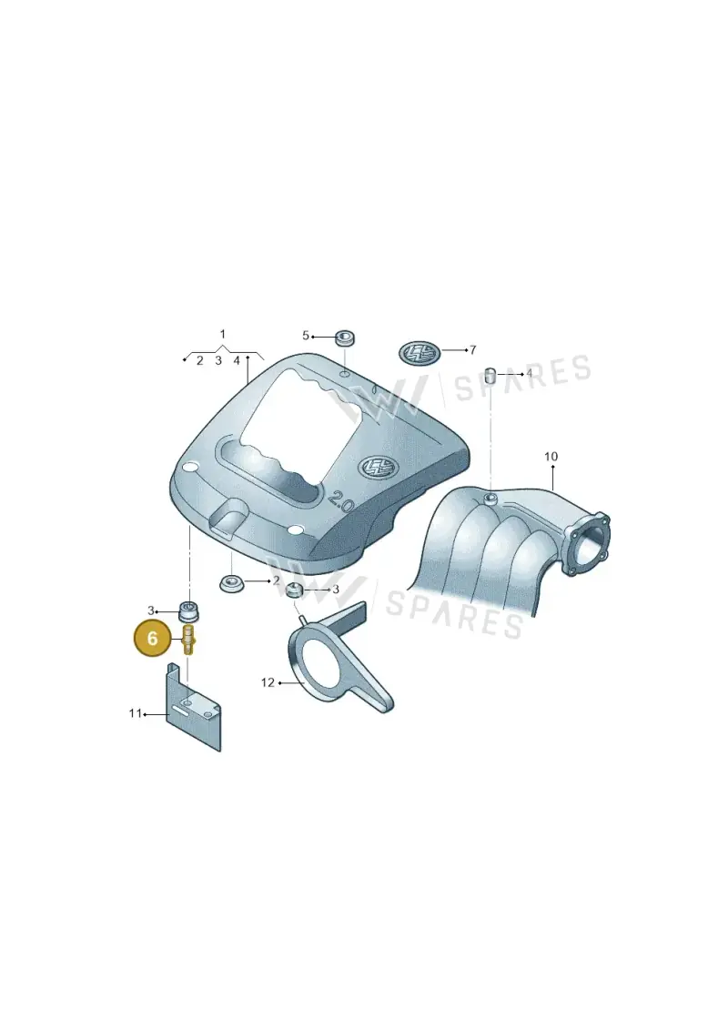 8L9103951 — Skoda OCTAVIA           "CN."07> (2007-) diagram 446103700, position 6