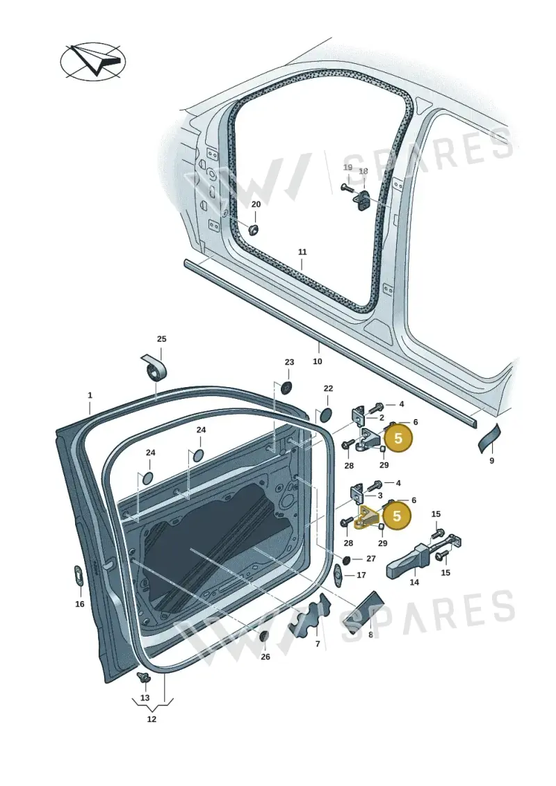 8V5833404C — Skoda Kodiaq (2024-) diagram 57h831000, position 5