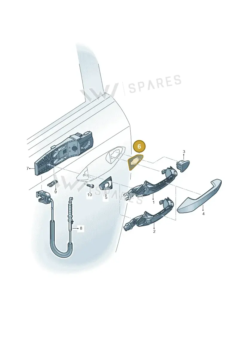 8Y0837278A — Skoda Kodiaq (2024-) diagram 596839000, position 6
