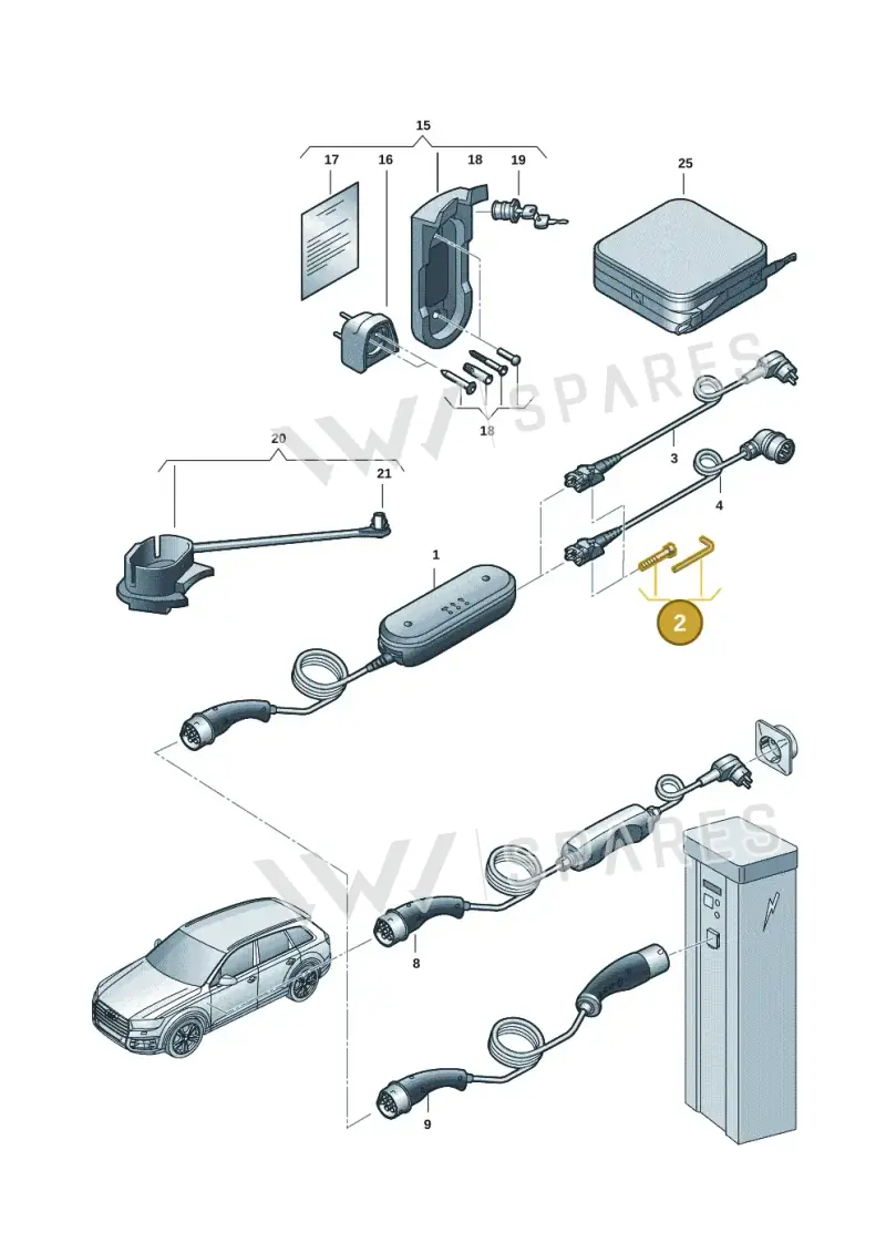 9Y0927129 — Skoda Enyaq (2020-) diagram 50a970000, position 2