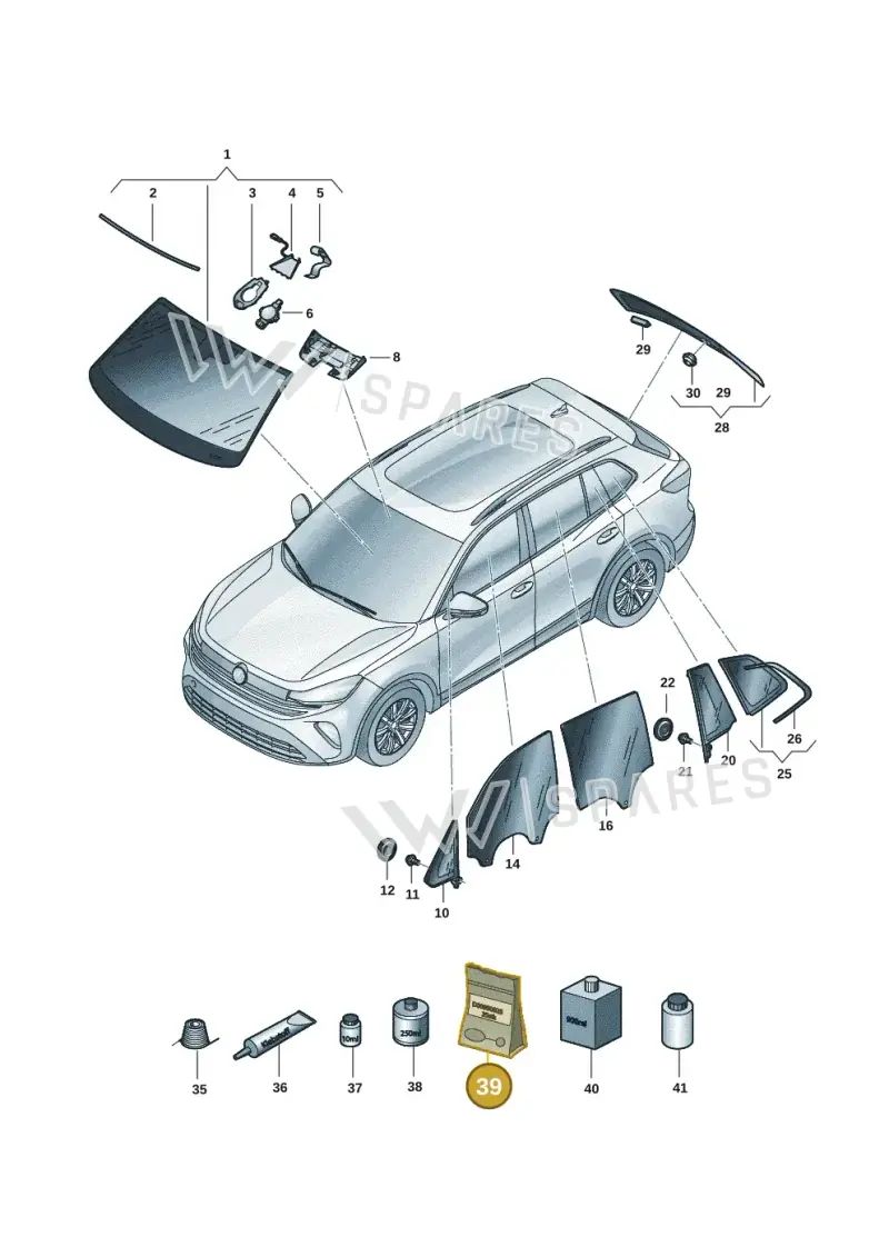 D00950025 — Skoda Kodiaq (2024-) diagram 57x845000, position 39