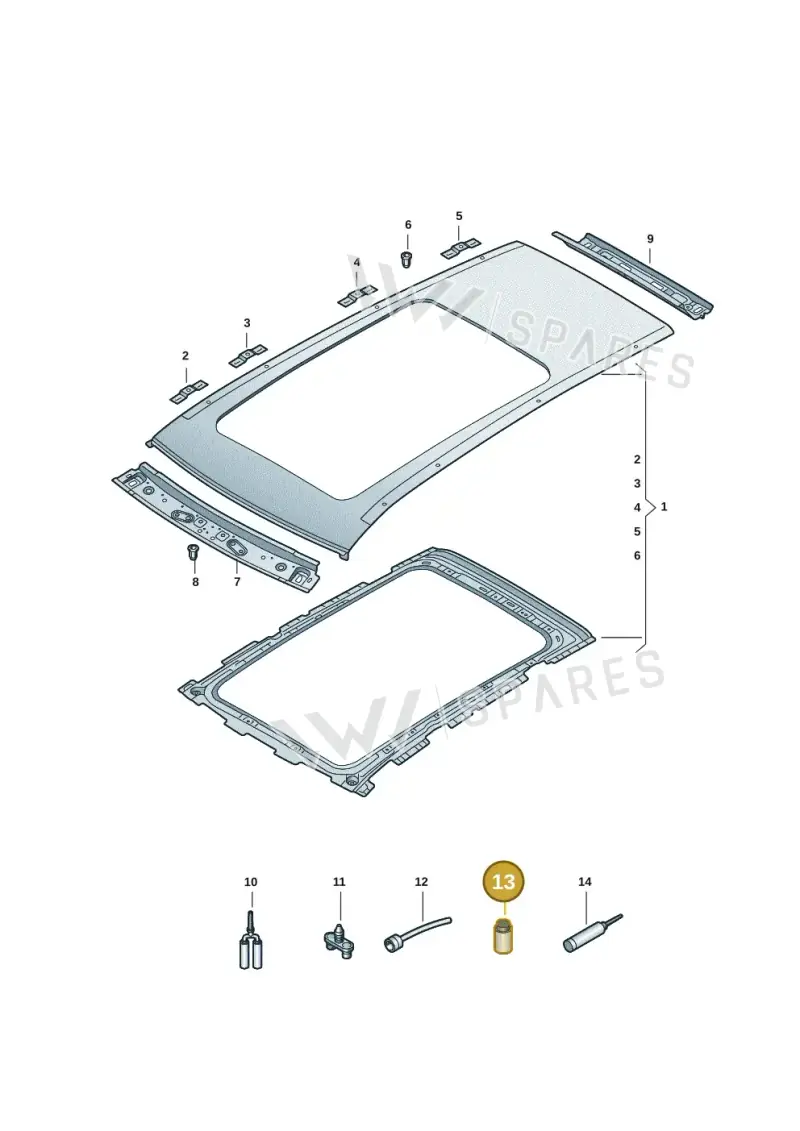 D181220A1 — Skoda Kodiaq (2024-) diagram 57h817010, position 13