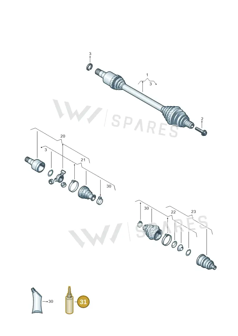 D185400A3 — Skoda Fabia (2021-) diagram 827407220, position 31