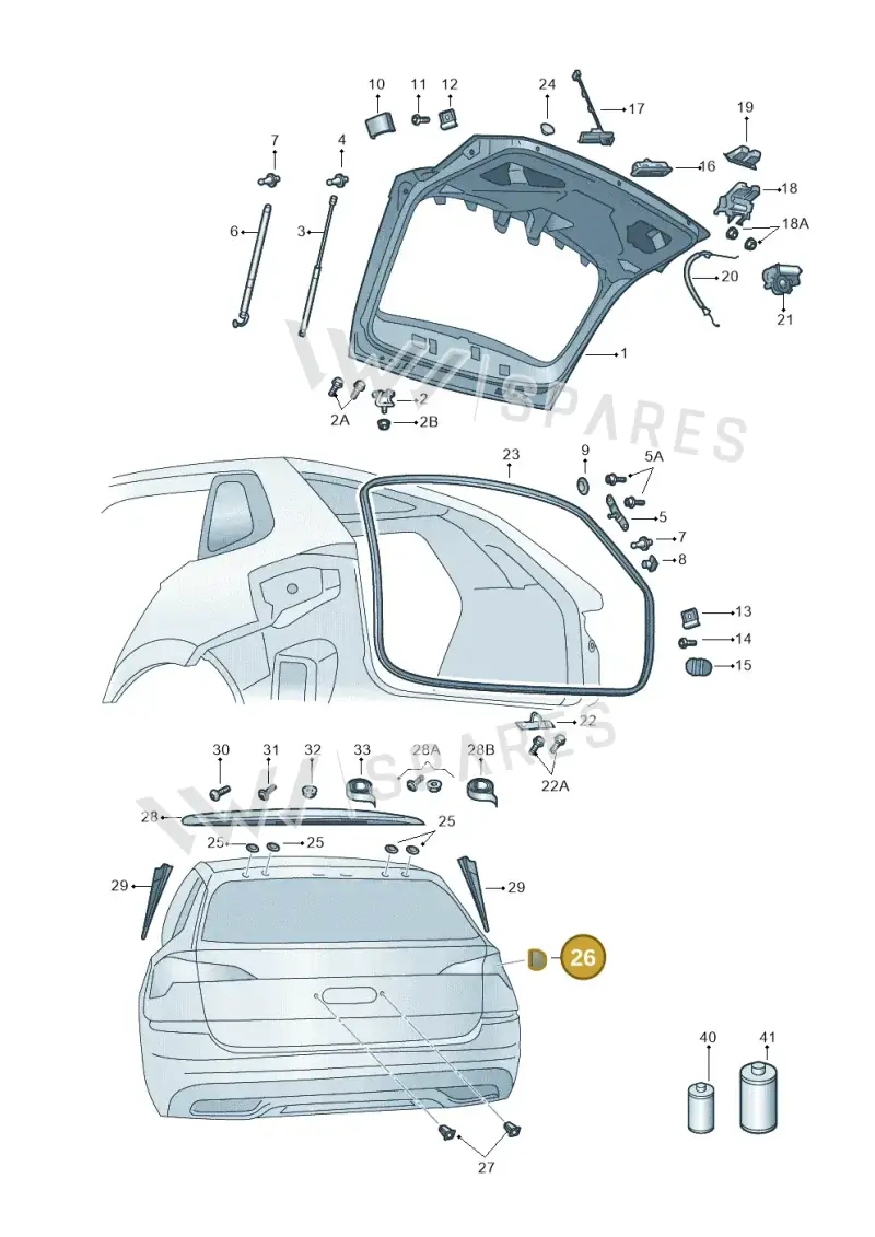 D448S22A2 — Skoda Kamiq (2019-) diagram 584827010, position 26