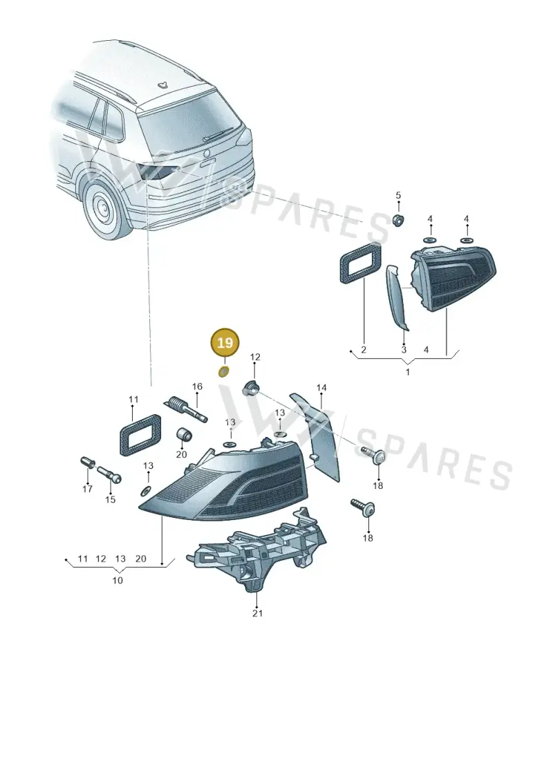 D448S22A2 — Skoda Kodiaq (2018-2022) diagram 804945015, position 19