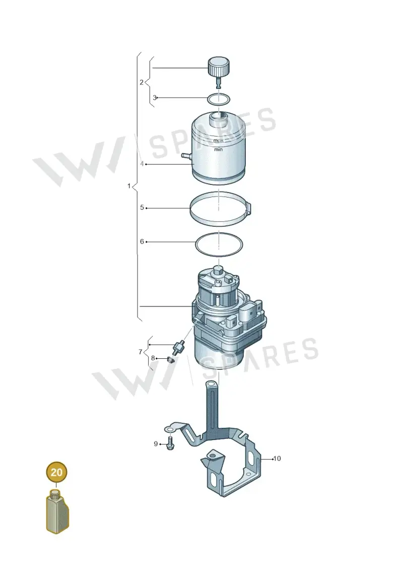 G004000M8 — Skoda Rapid (2012-2022) diagram 672423450, position 20