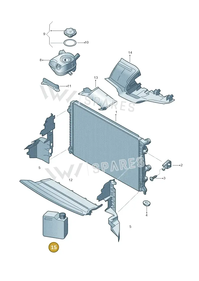 G013A8JM1 — Skoda Kamiq (2019-) diagram 584122550, position 15