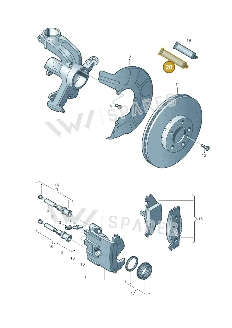 G052150A2 — Skoda Fabia (2021-) diagram 672615160, position 20