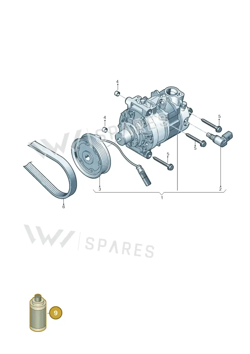 G052154A2 — Skoda Kamiq (2019-) diagram 837260140, position 9