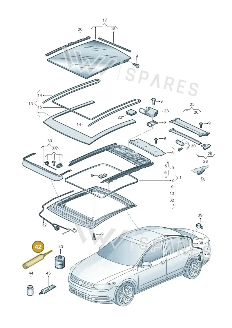 G052172A1 — Skoda Superb NF (2015-2023) diagram 793877000, position 42