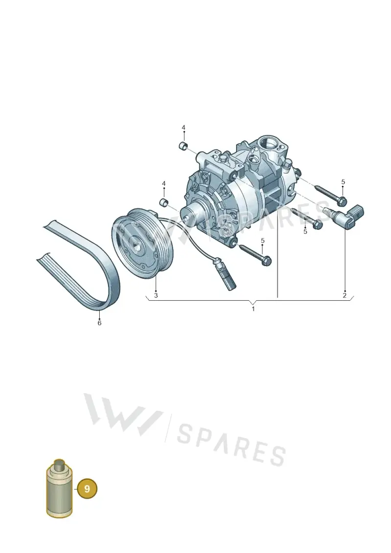 G052300A2 — Skoda Kamiq (2019-) diagram 837260140, position 9