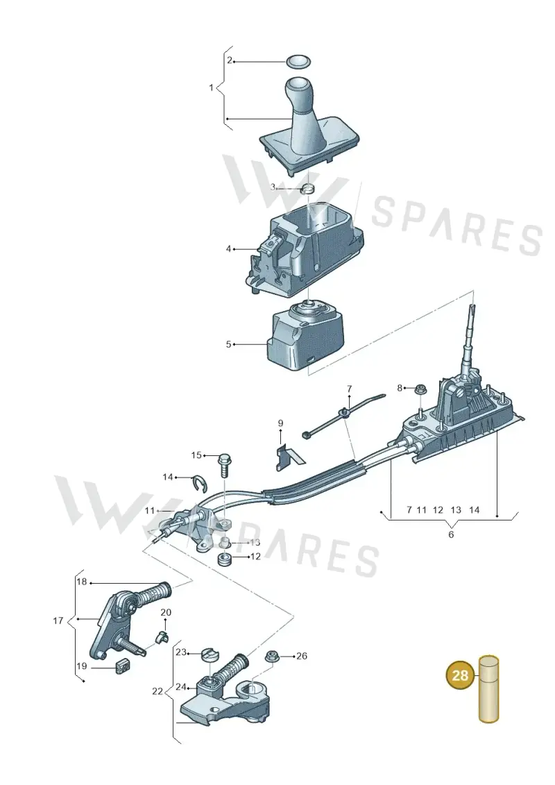 G052778A2 — Skoda Kamiq (2019-) diagram 837711300, position 28