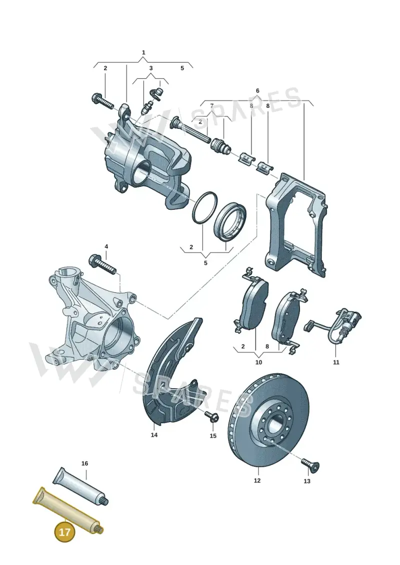 G055565A1 — Skoda Enyaq (2020-) diagram 10a615010, position 17