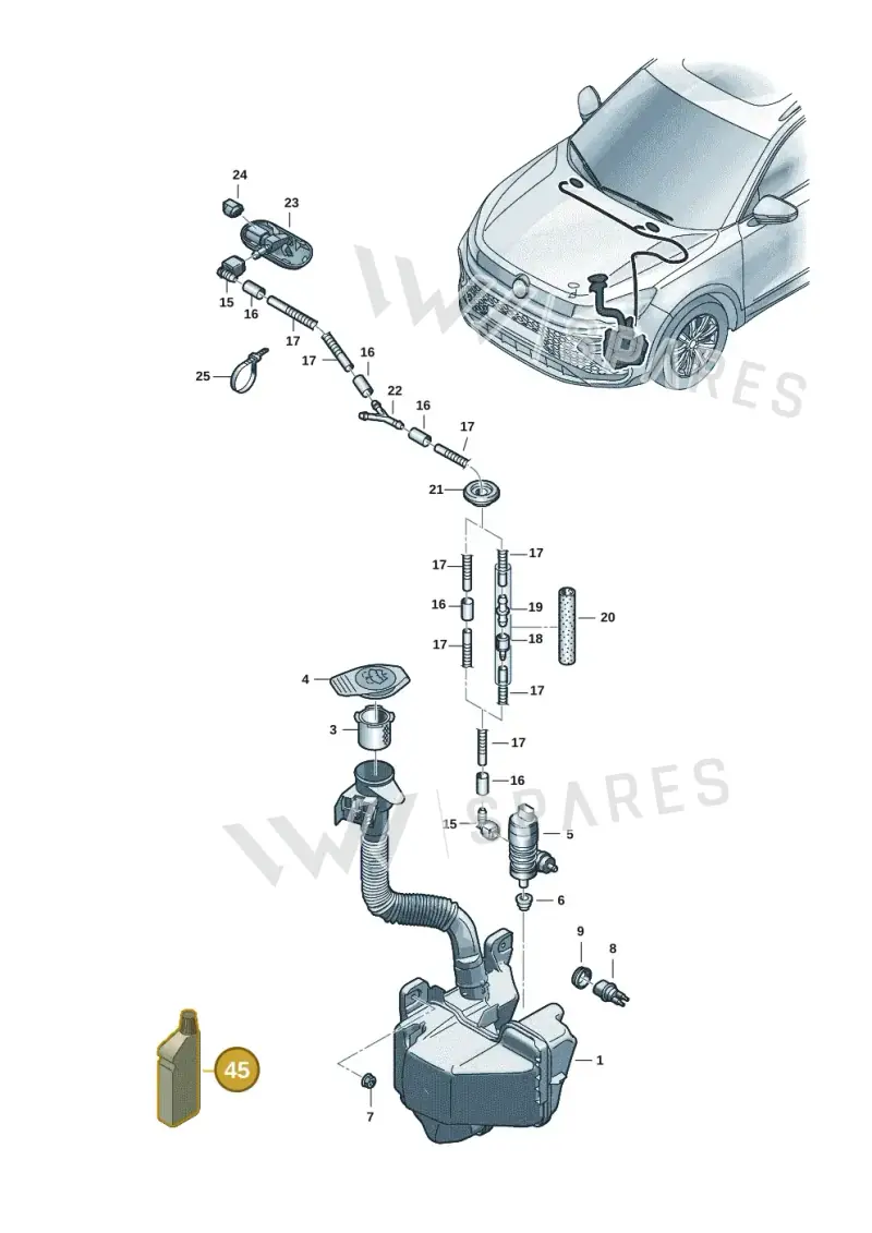 G060164M2 — Skoda Kodiaq (2024-) diagram 57x955100, position 45