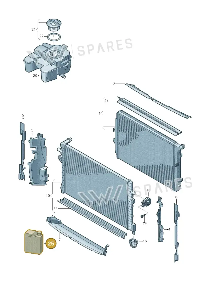 G12E050A9 — Skoda Kodiaq (2024-) diagram 884000050, position 25