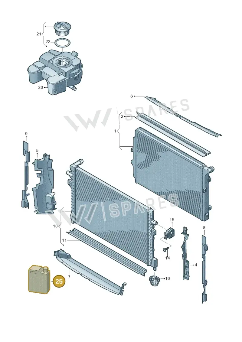 G12E100A8 — Skoda Kodiaq (2024-) diagram 884000050, position 25
