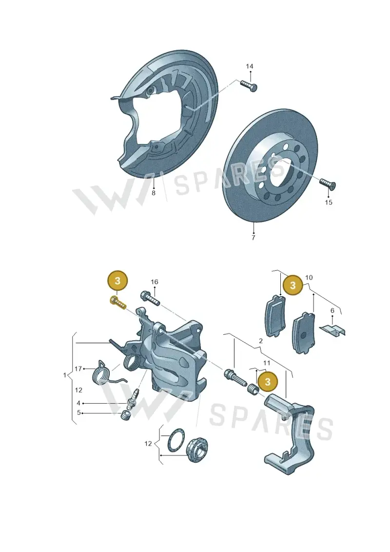 N01024124 — Skoda Octavia (2017-2020) diagram 409615600, position 3