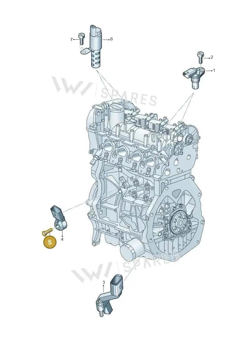 N01024426 — Skoda Kodiaq (2024-) diagram 5h0906032, position 5