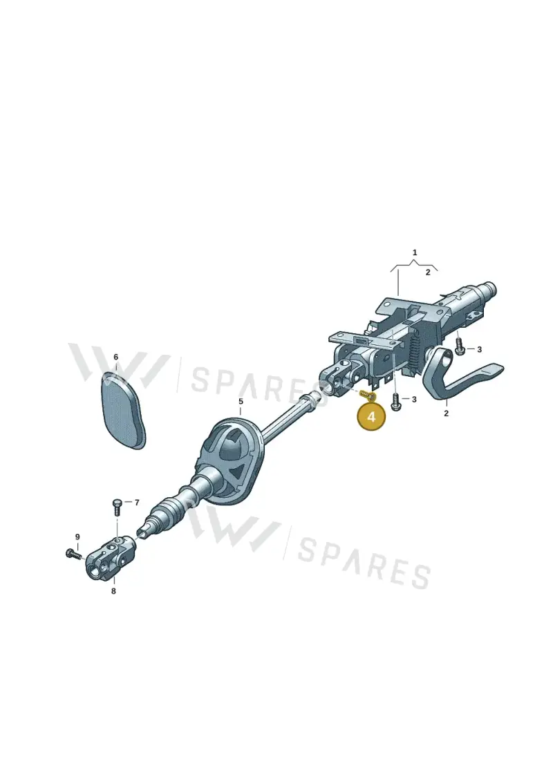 N01033513 — Skoda Enyaq (2020-) diagram 10a419050, position 4