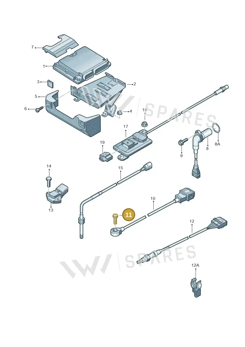 N01033520 — Skoda Rapid (2012-2022) diagram 740906030, position 11