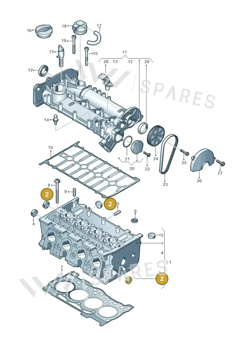 N01190110 — Skoda Kamiq (2019-) diagram 746103410, position 2