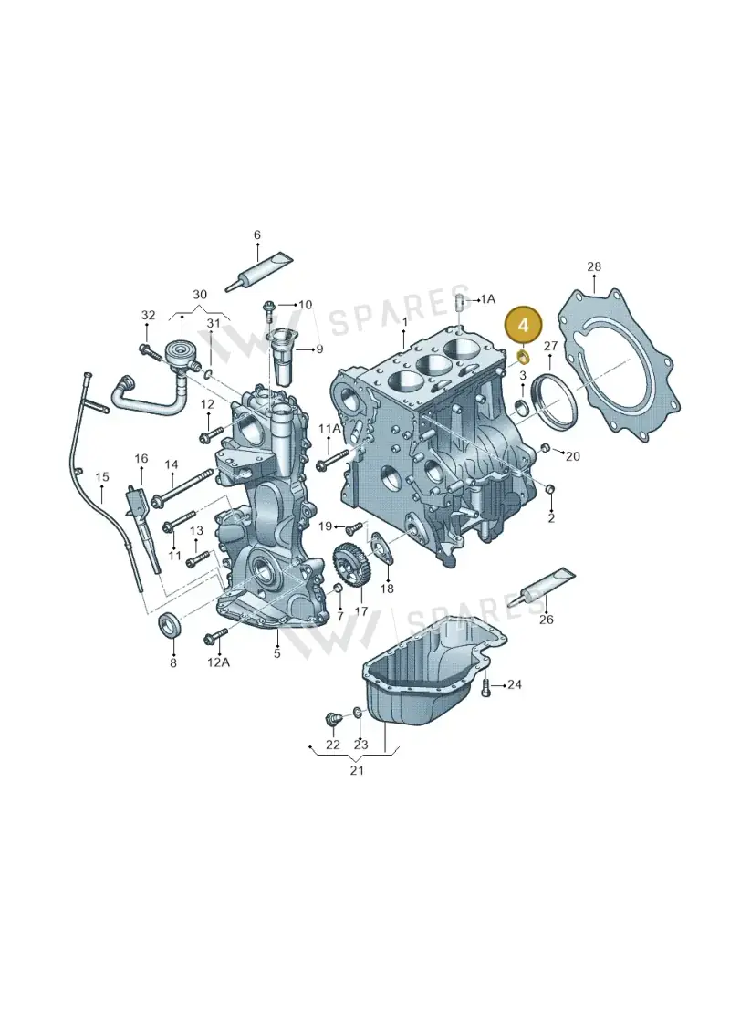 N0119017 — Skoda Rapid (2012-2022) diagram 253103050, position 4