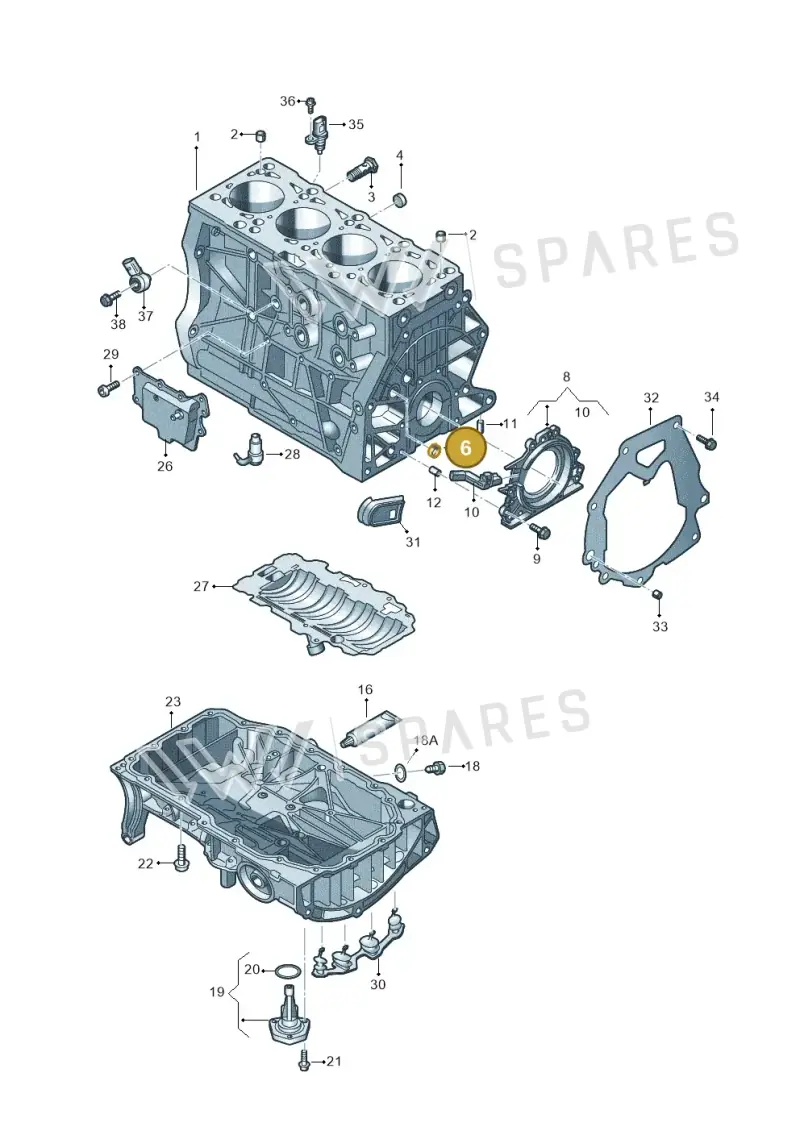N0119098 — Skoda Fabia (2021-) diagram 890103150, position 6