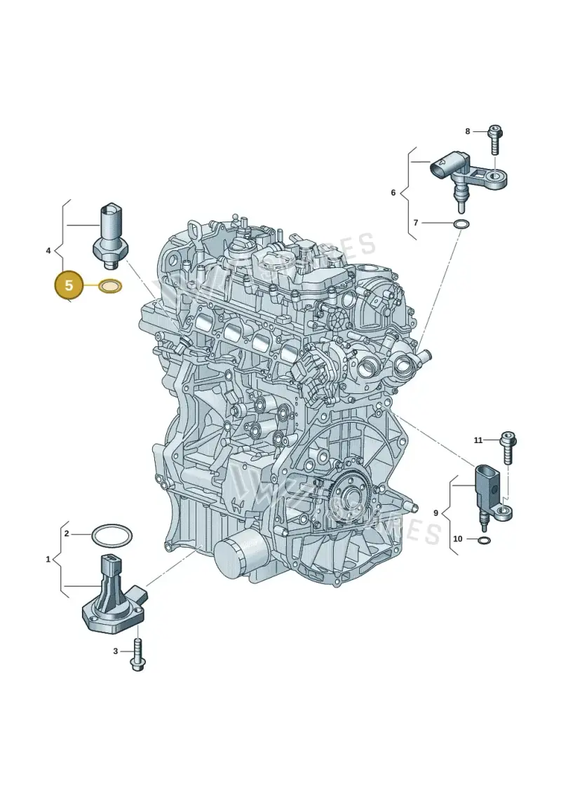N0138115 — Skoda Superb Combi (2023-) diagram 907660006, position 5