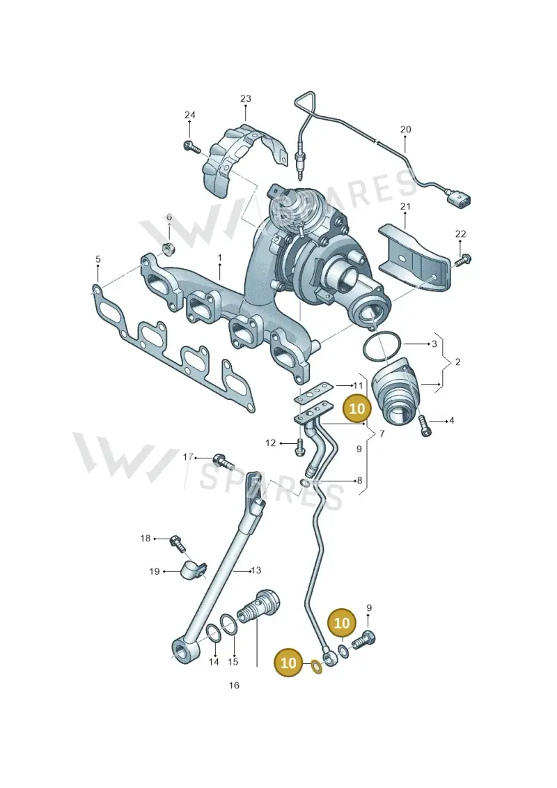 N0138128 — Skoda Yeti (2009-2013) diagram 649145650, position 10