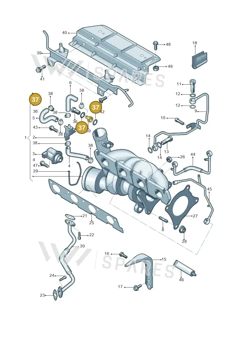 N0138302 — Skoda Yeti (2013-2017) diagram 714145650, position 37