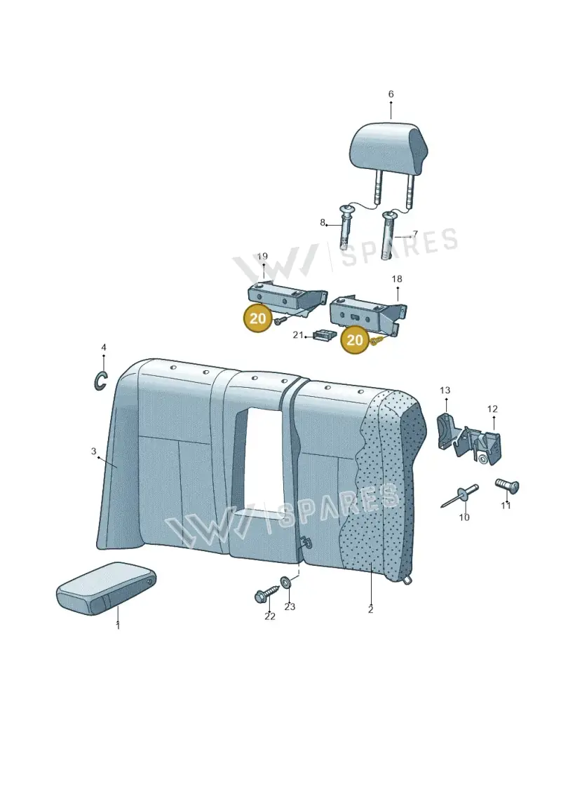 N0139802 — Skoda SUPERB                 02> (2001-) diagram 265885600, position 20