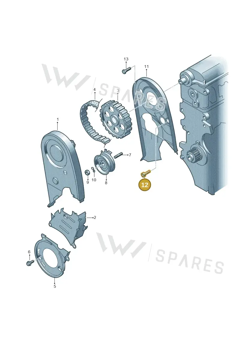 N0147791 — Skoda Octavia ambiente (2008-2013) diagram 195109570, position 12