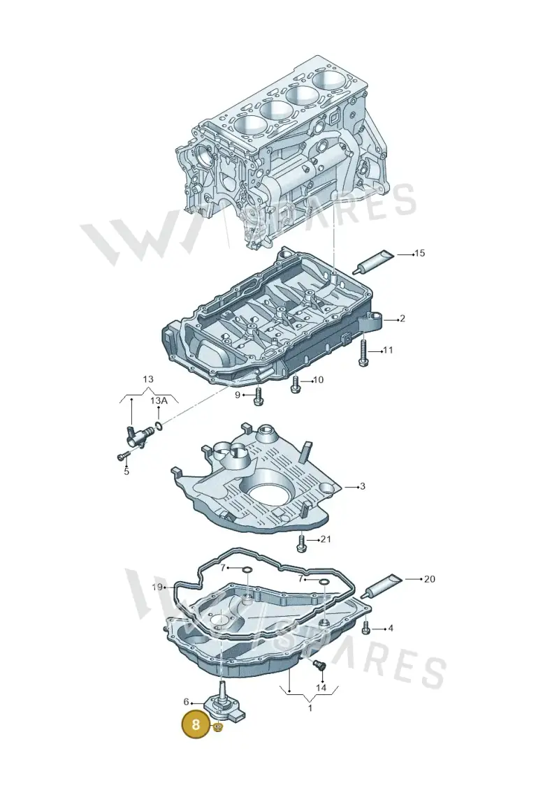 N01508210 — Skoda Kodiaq (2024-) diagram 745103190, position 8